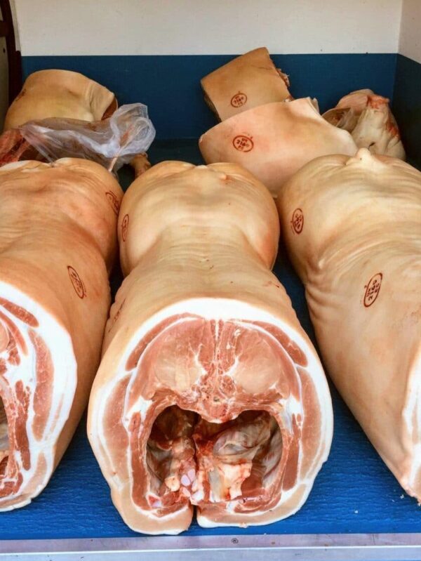 Thornton's Bakehouse and Butchers bodies of Wilsons pork