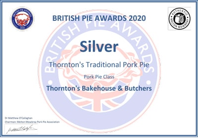 British Pie Awards - Silver Award