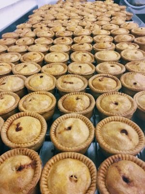 Thornton's Bakehouse and Butchers in Husthwaite Meat Pies