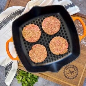 4oz  Lamb & Mint Burger