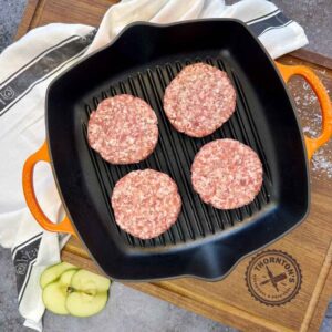 4oz Pork & Apple Burger